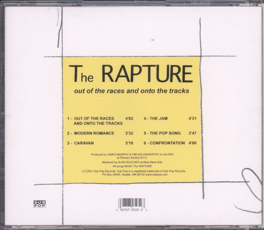 Rapture - Out Of The Races And Onto The Tracks - Cd