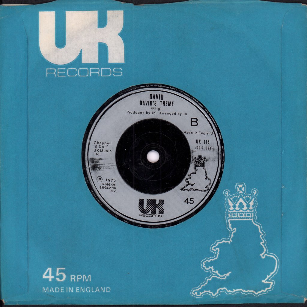 David (70'S Pop) - Desiderata - 7 Inch