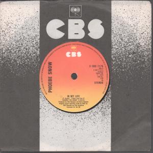 Phoebe Snow - In My Life - 7 Inch