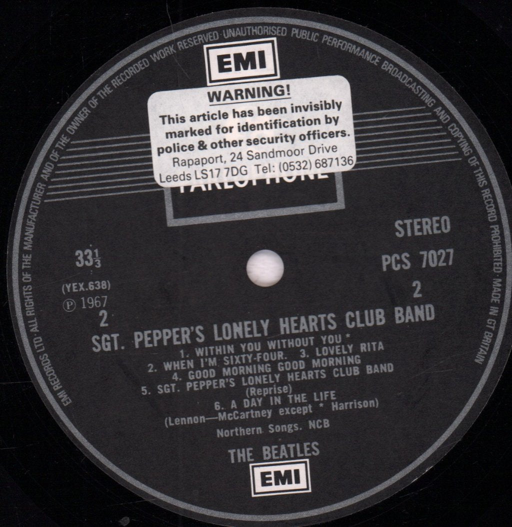 Beatles - Sgt Peppers Lonely Hearts Club Band - Lp