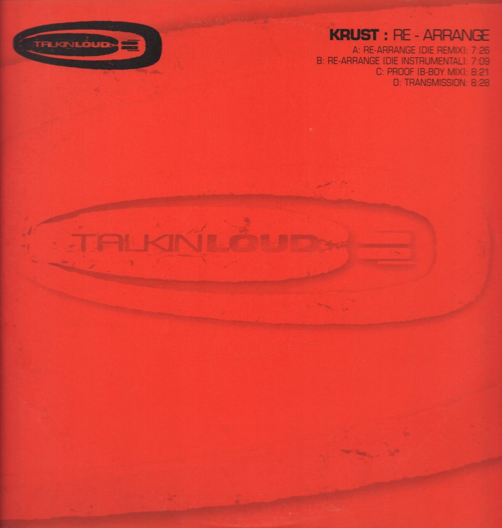 Krust - Re-Arrange - Double 12 Inch