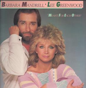 Barbara Mandrell And Lee Greenwood - Meant For Each Other - Lp