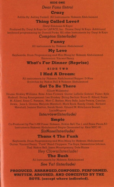 Boys - Boys - Cassette