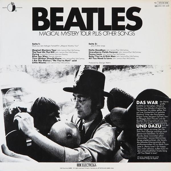 Beatles - Magical Mystery Tour Plus Other Songs - Lp