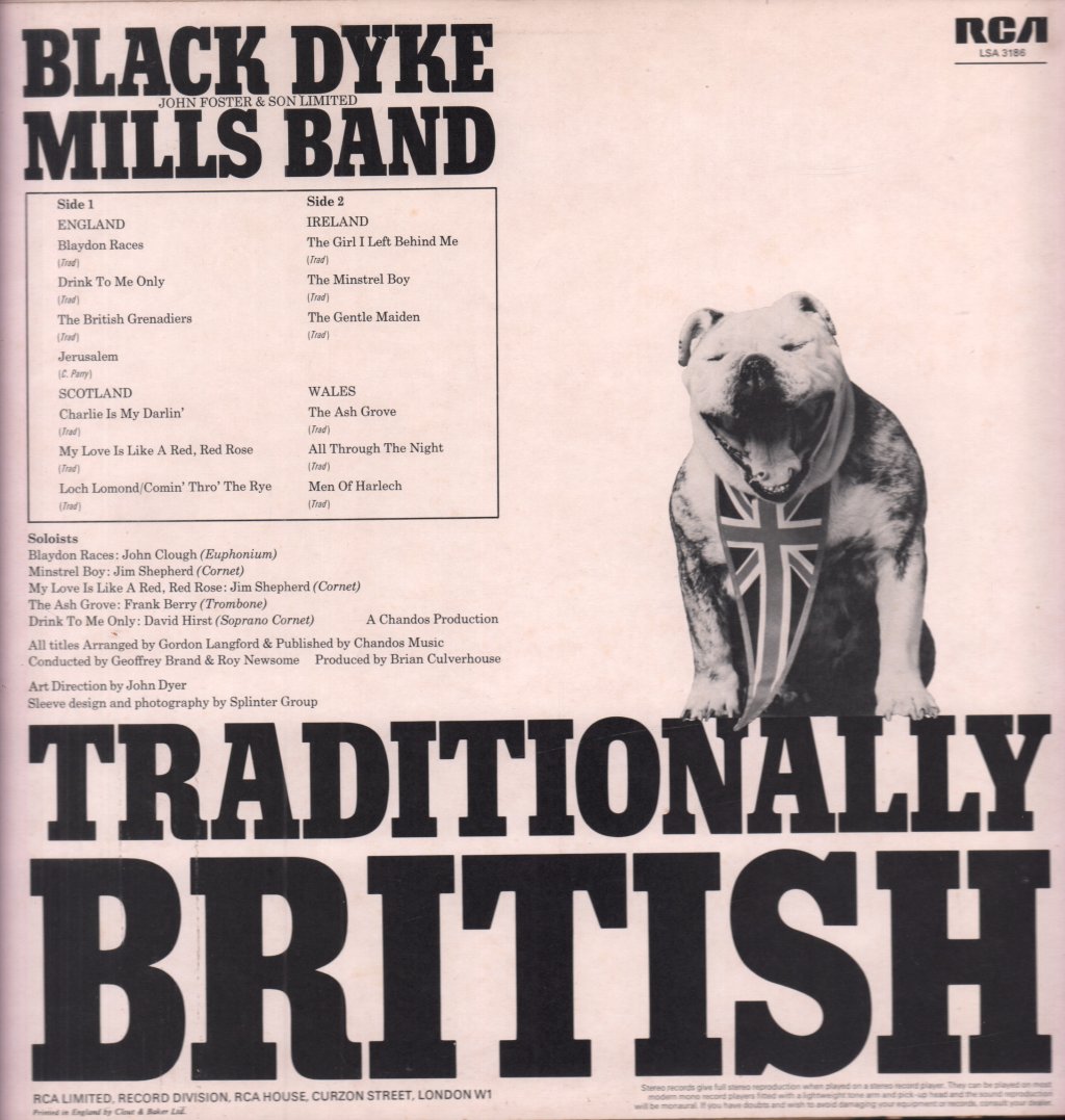 Black Dyke Mills Band - Traditionally British - Lp
