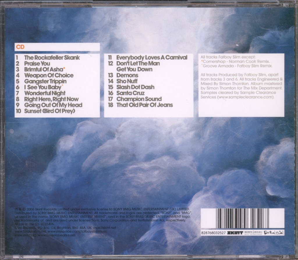 Fatboy Slim - Greatest Hits (Why Try Harder) - Cd
