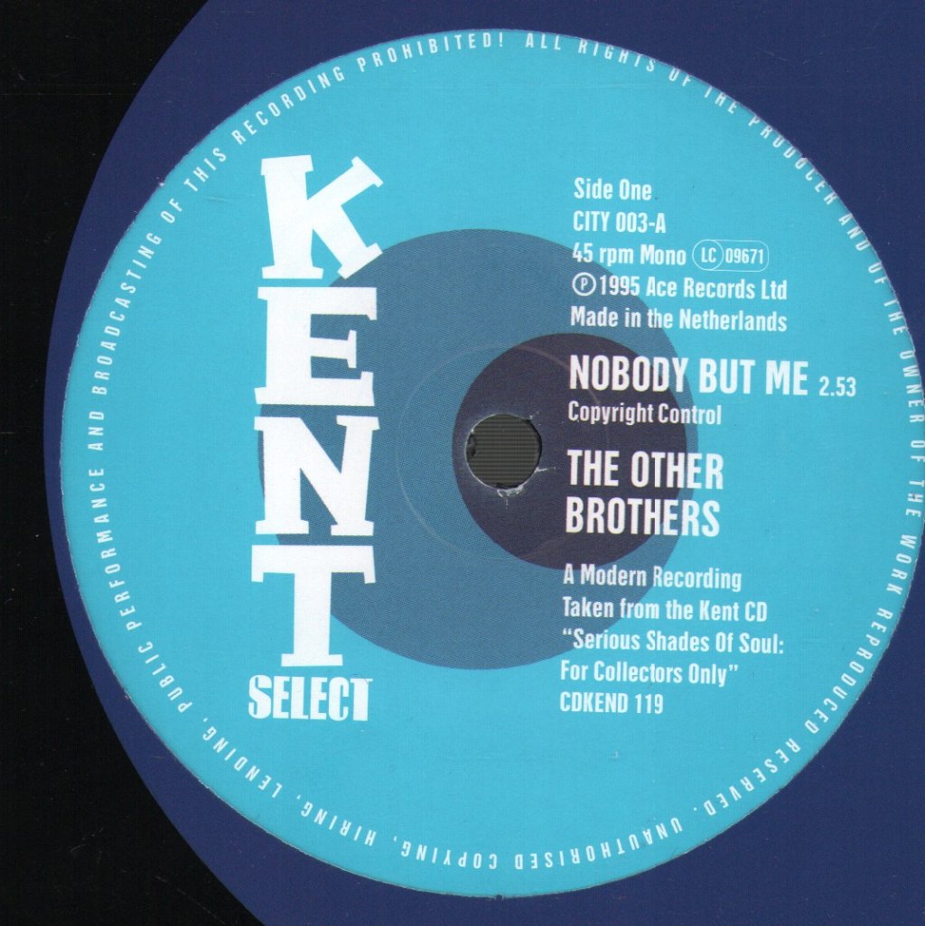 Other Brothers - Nobody But Me - 7 Inch