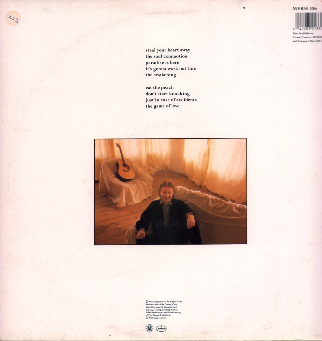 Paul Brady - Primitive Dance - Lp