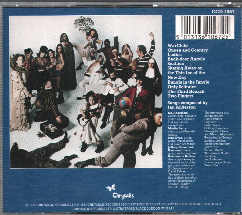 Jethro Tull - War Child - Cd