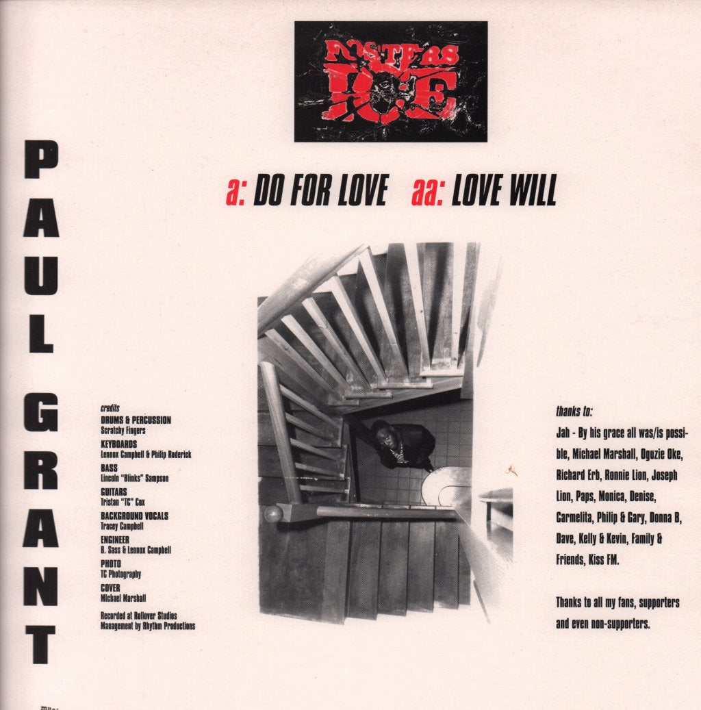 Paul Grant - Do For Love - 12 Inch