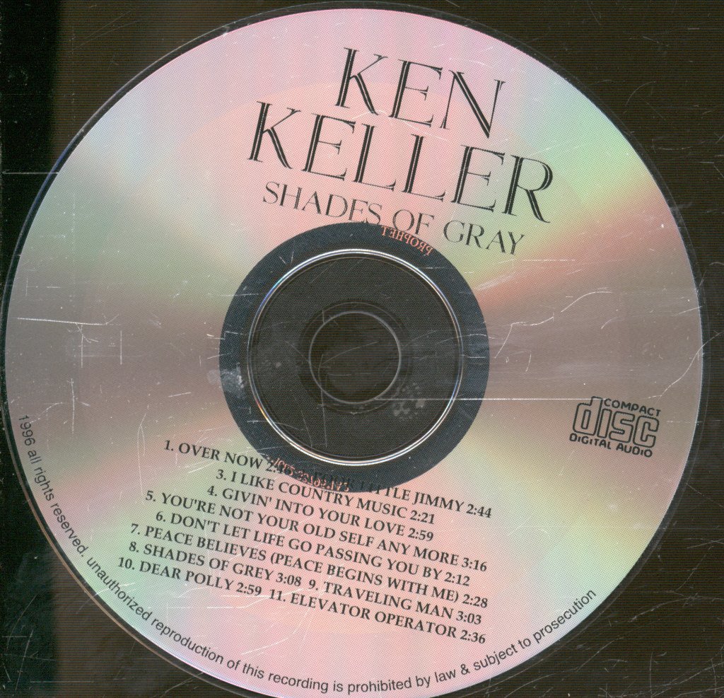 Ken Keller - Shades Of Gray - Cd