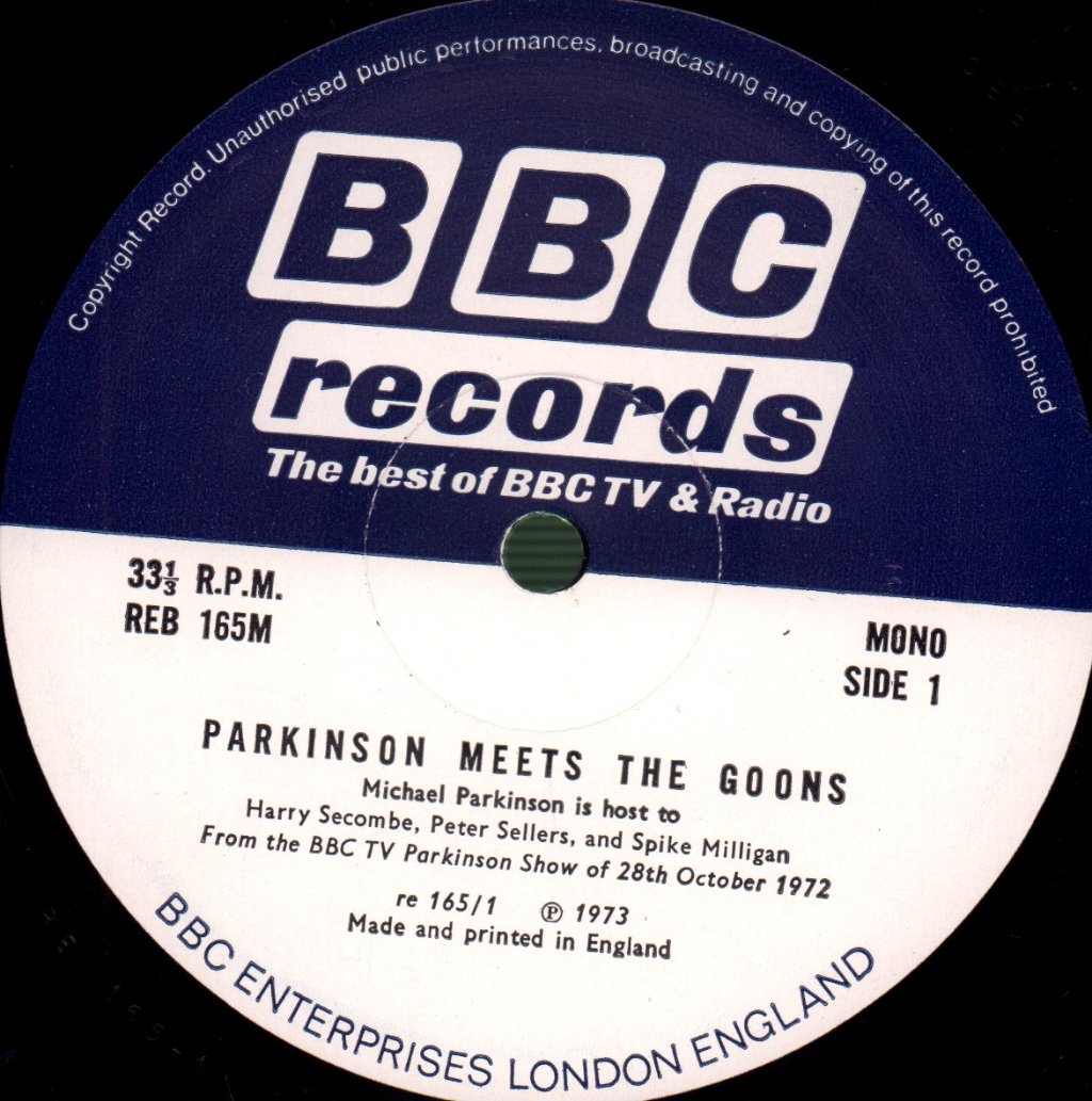 Goons - Michael Parkinson Meets The Goons - Lp
