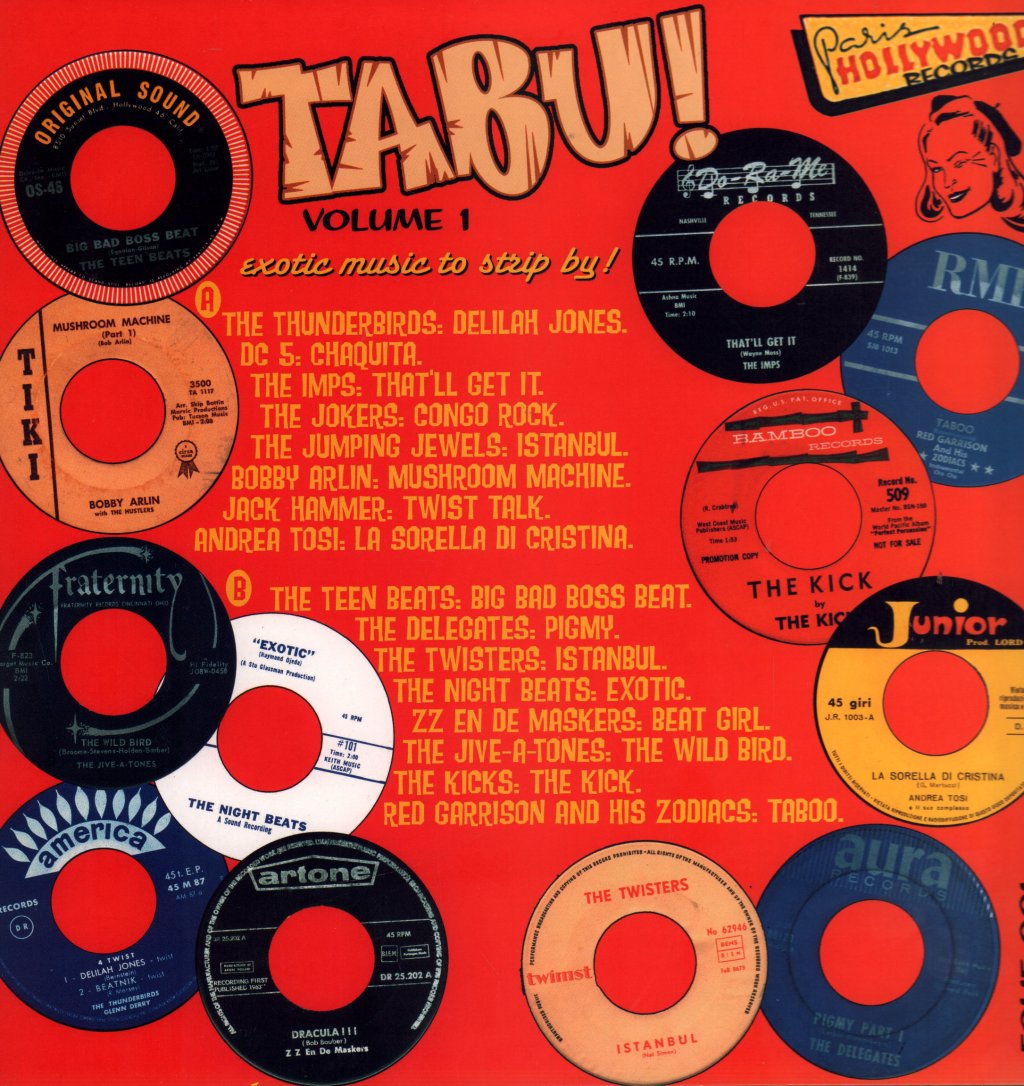 Various Artists - Tabu Volume 1 - Lp
