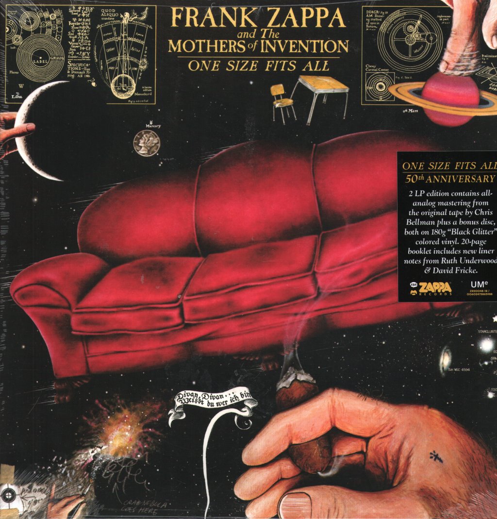 Frank Zappa - One Size Fits All - Double Lp