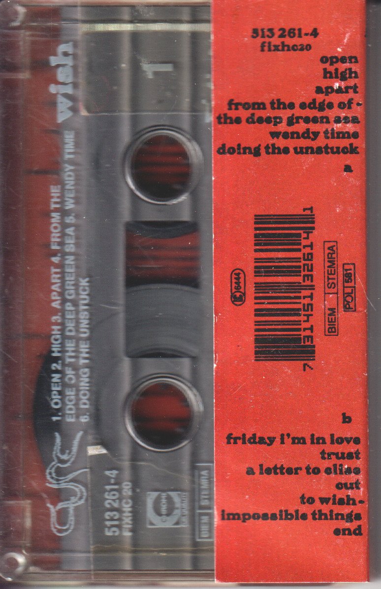Cure - Wish - Cassette