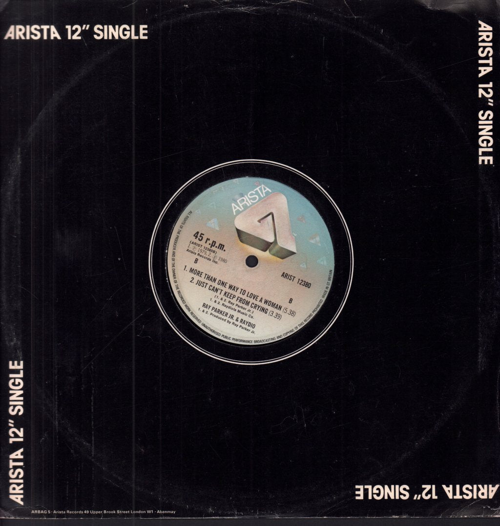 Ray Parker Jr And Raydio - It's Time To Party Now - 12 Inch