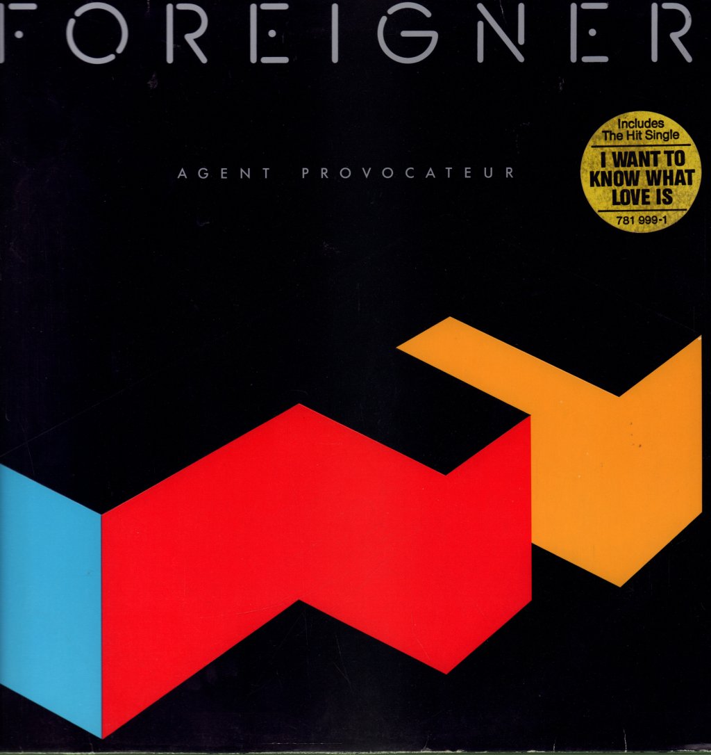 Foreigner - Agent Provocateur - Lp