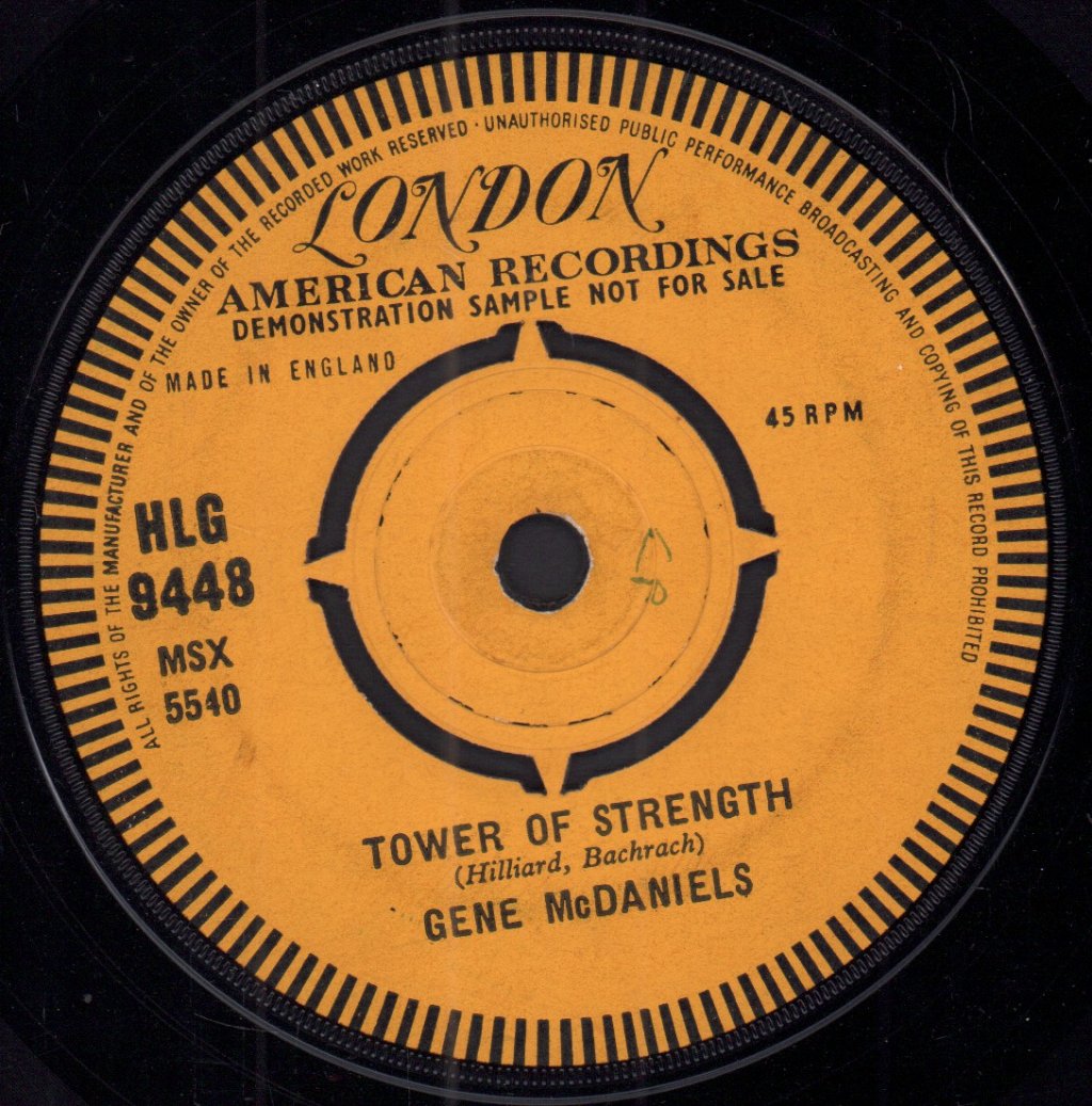 Gene Mcdaniels - Tower Of Strength - 7 Inch