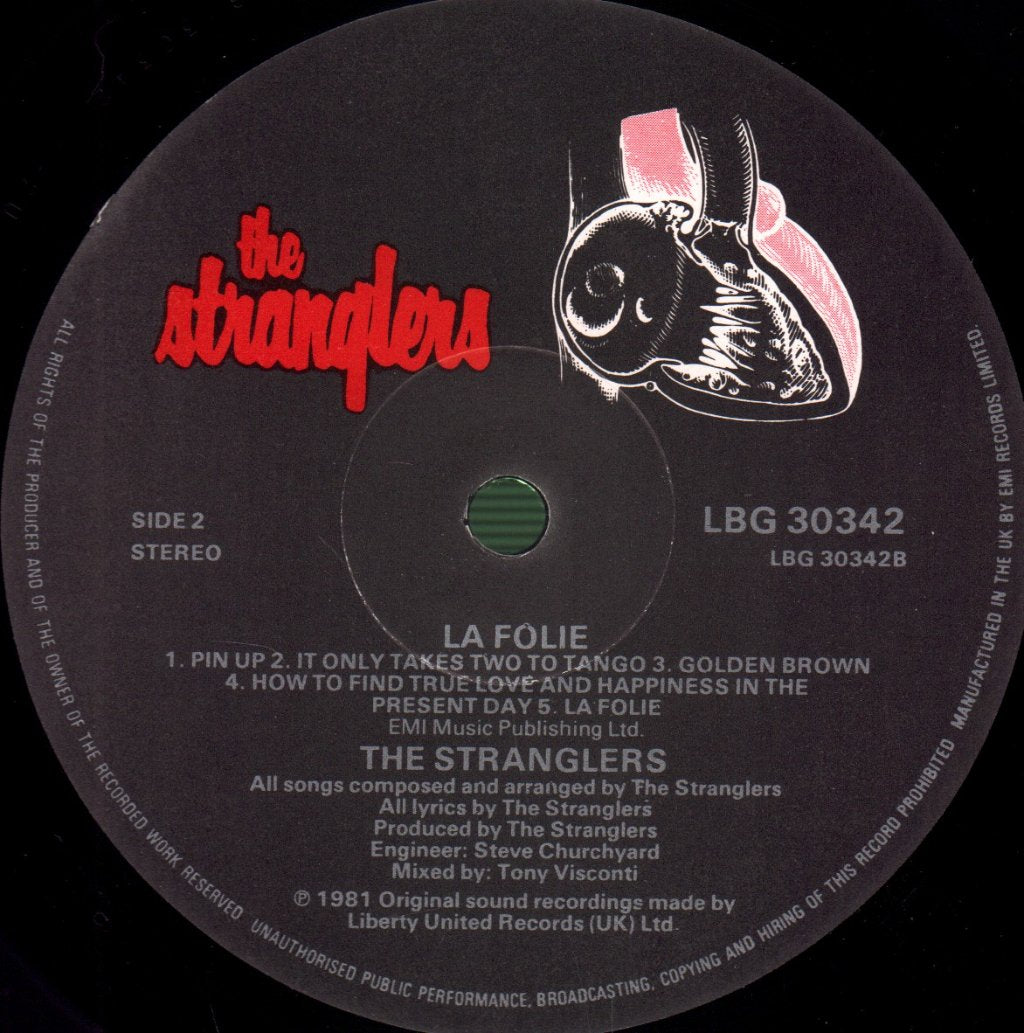 Stranglers - La Folie - Lp