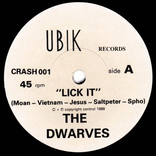 Dwarves - Lick It - 7 Inch