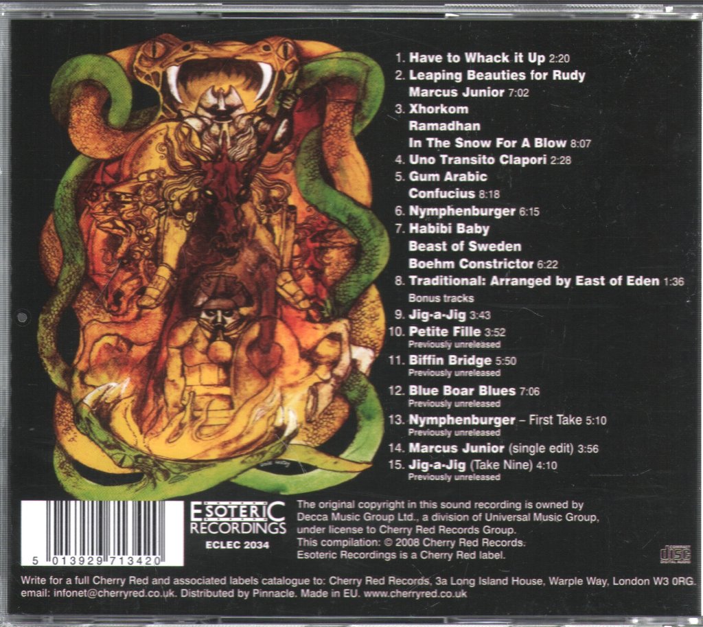 East Of Eden - Snafu - Cd