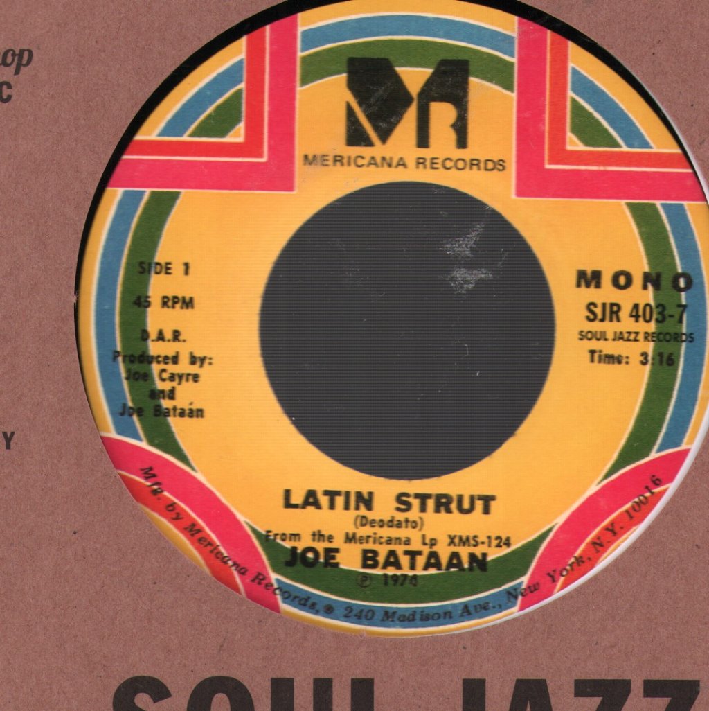 Joe Bataan - Latin Strut - 7 Inch