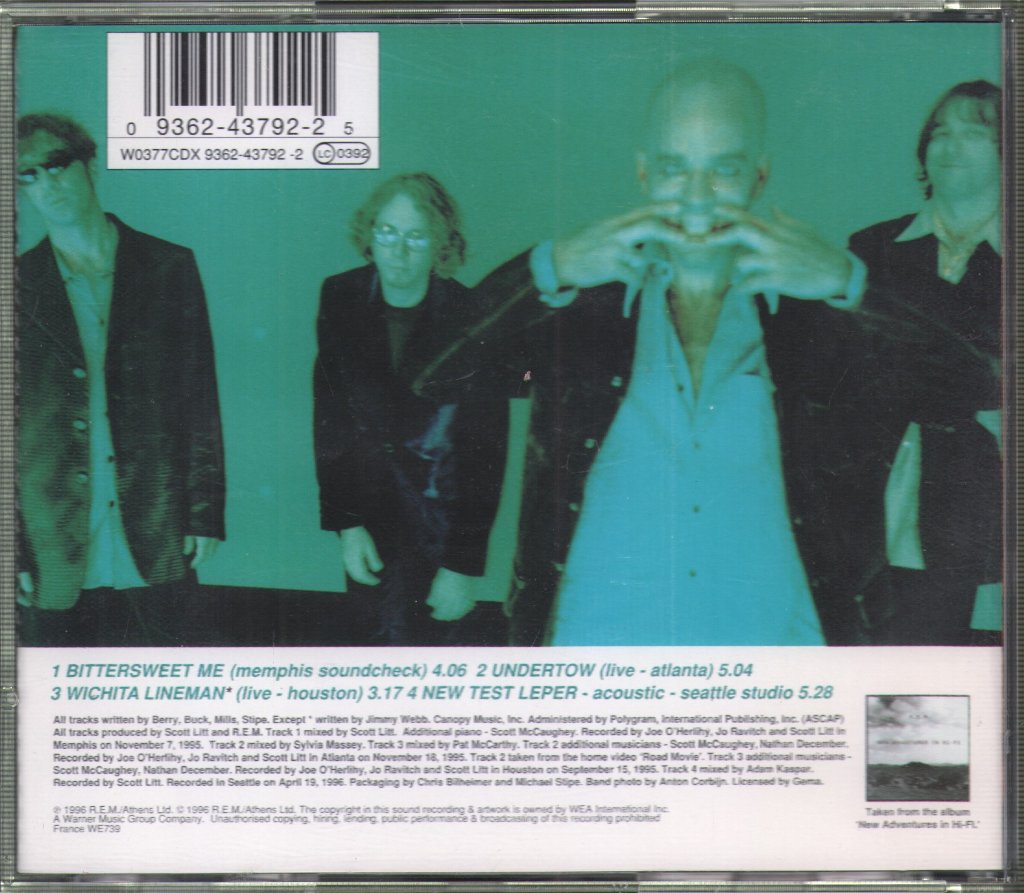 REM - Bittersweet Me - Cd
