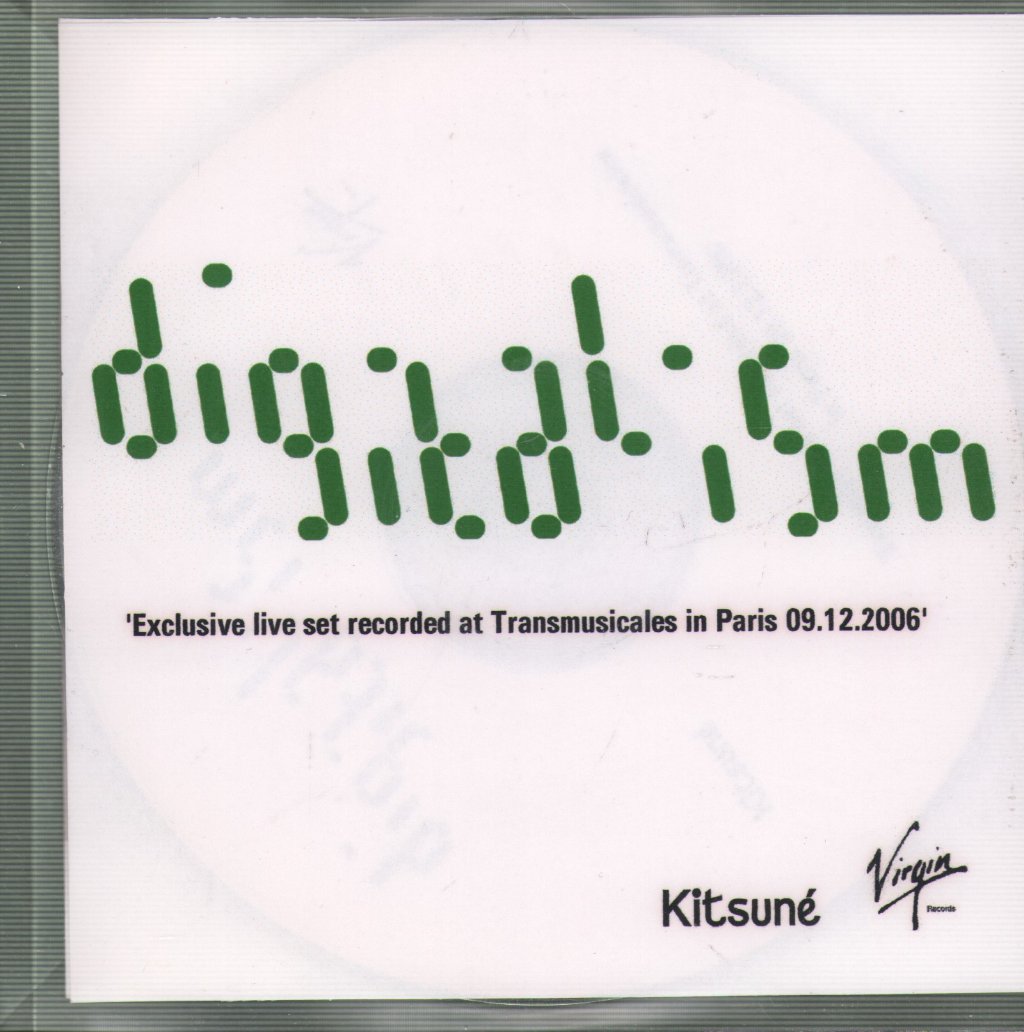 Digitalism - Exclusive Live Set Recorded At Transmusicales In Paris 09.12.2006 - Cdr