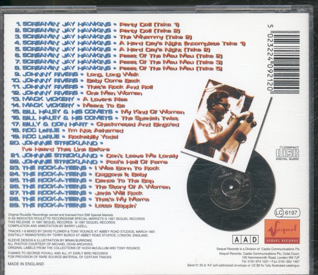 Various Artists - Lotta Boppin' (and Plenty Screamin' Too!) - Roulette Rock 'N' Roll, Volume 4 - Cd