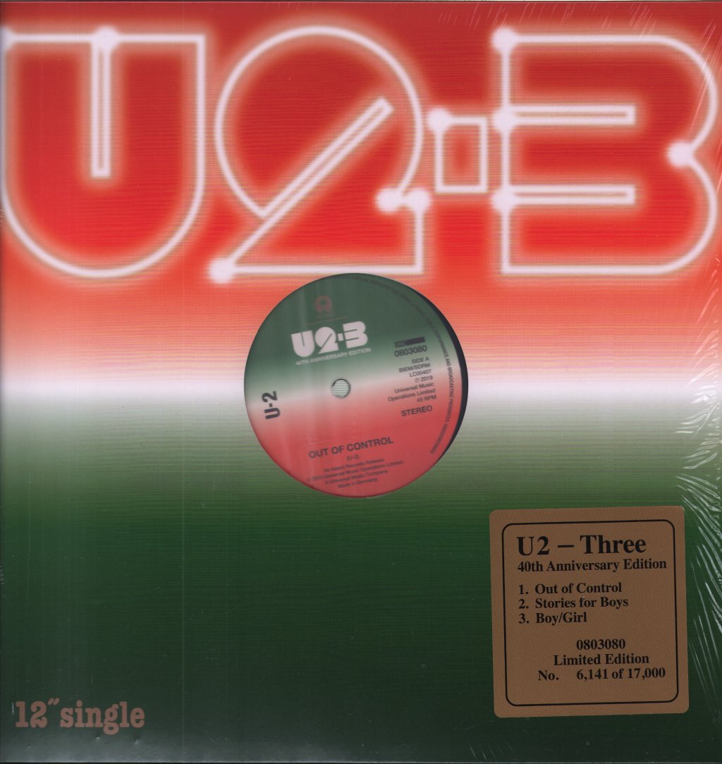 U2 - Three - 12 Inch