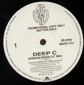 Deep C - African Reign - 12 Inch