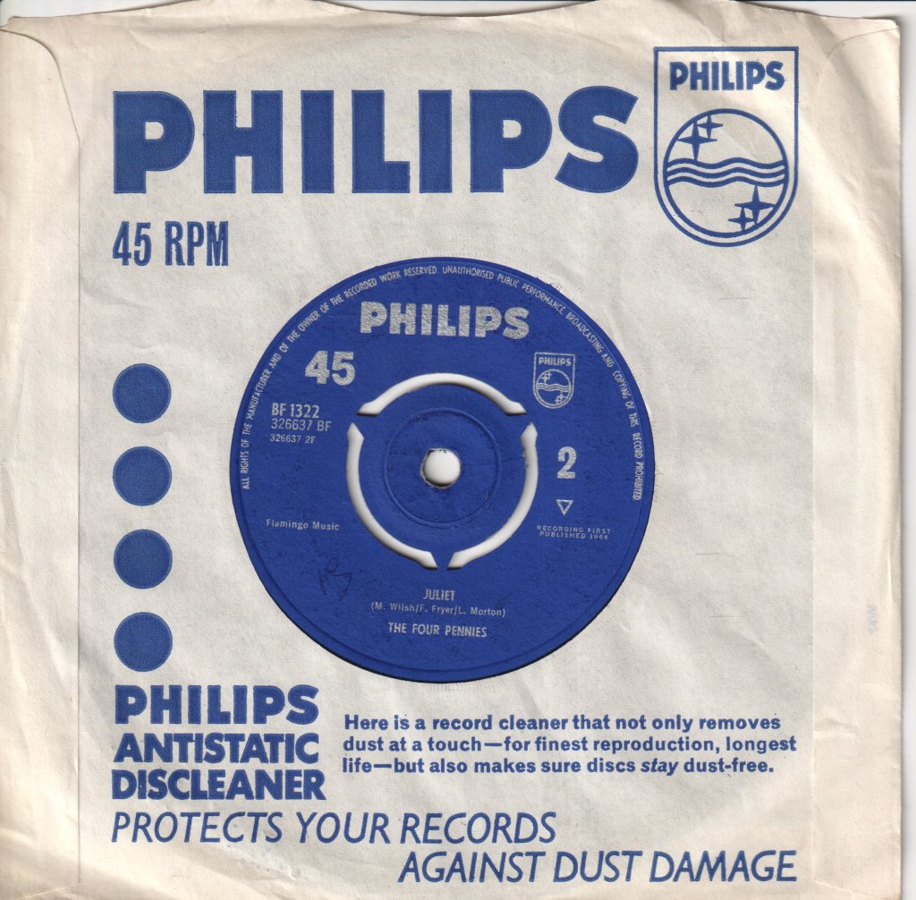 Four Pennies - Tell Me Girl - 7 Inch