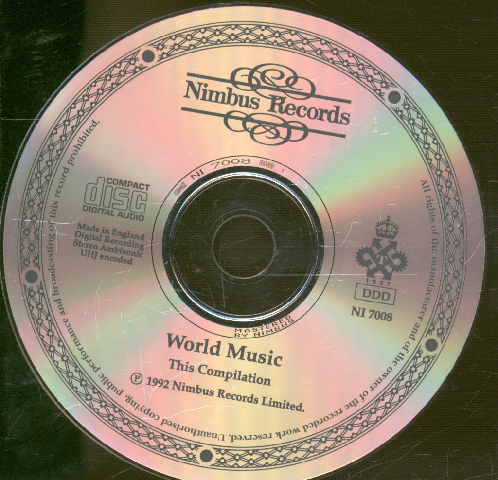 Various Artists - World Music - India, Spain, Argentina, Thailand, Ireland - Cd