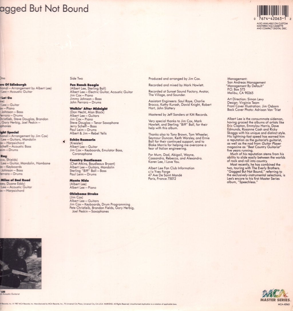 Albert Lee - Gagged But Not Bound - Lp