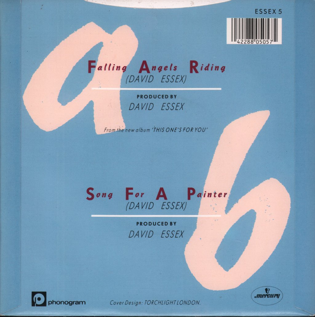 David Essex - Falling Angels Riding - 7 Inch