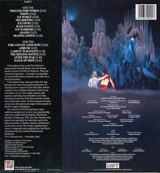 London Philharmonic Orchestra - Jayne Torvill & Christopher Dean Fire & Ice - Lp