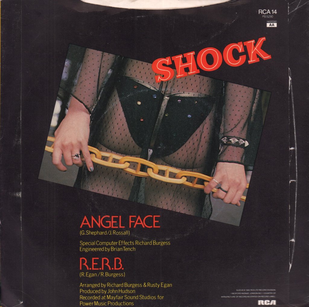 Shock - Angel Face - 7 Inch