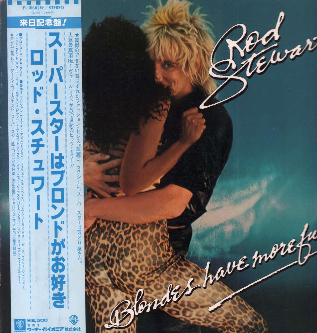 Rod Stewart - Blondes Have More Fun - Lp