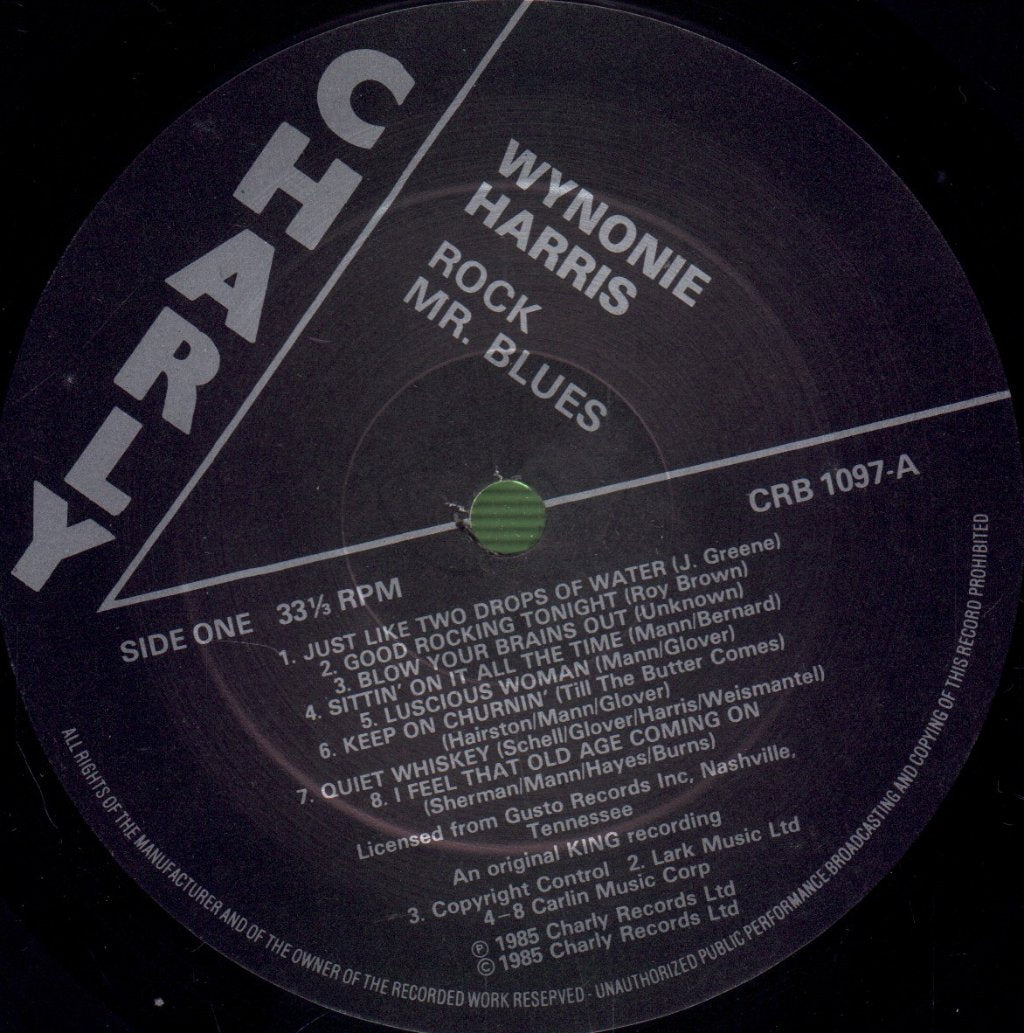 Wynonie Harris - Rock Mr. Blues - Lp