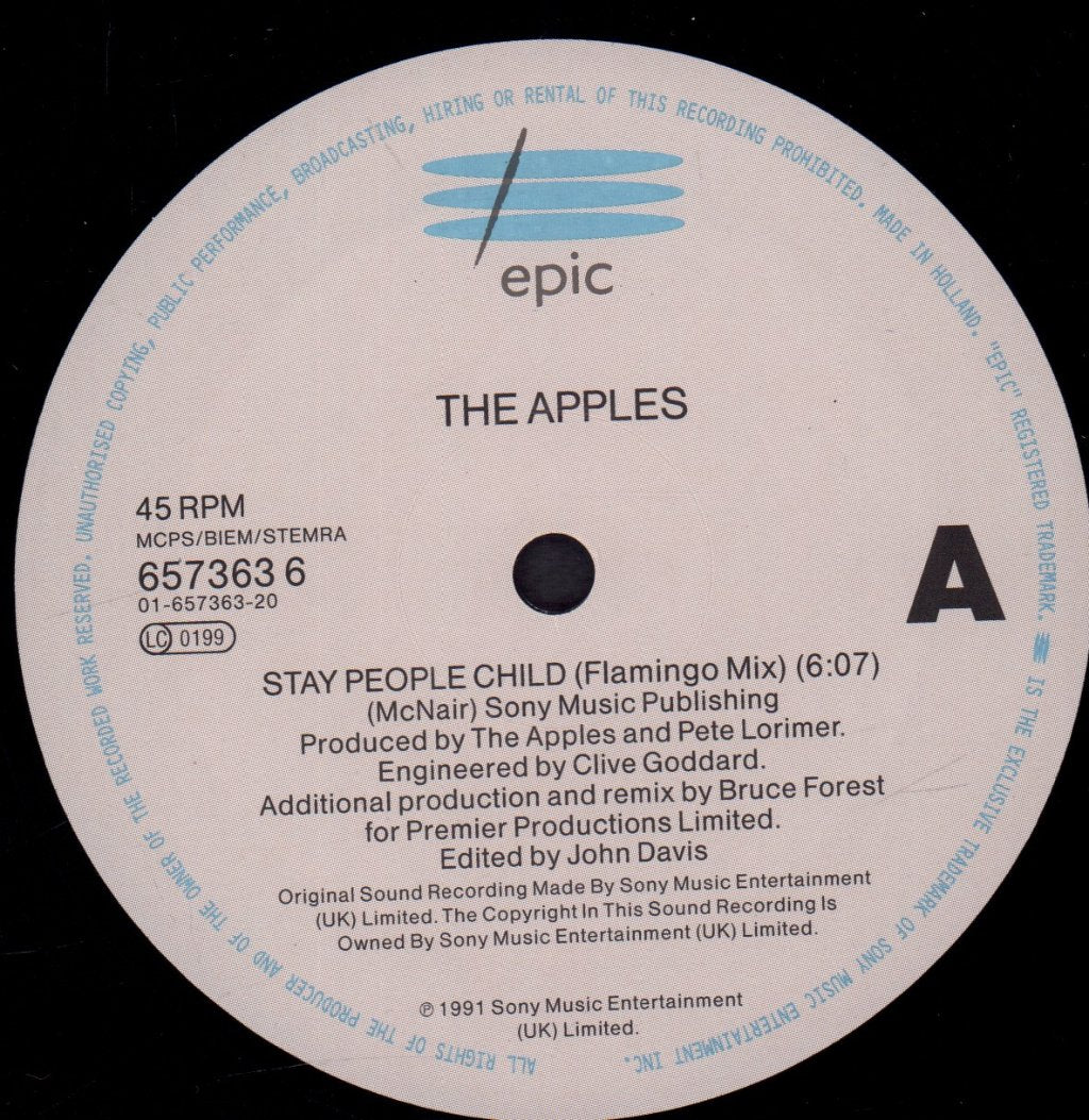 Apples - Stay People Child - 12 Inch