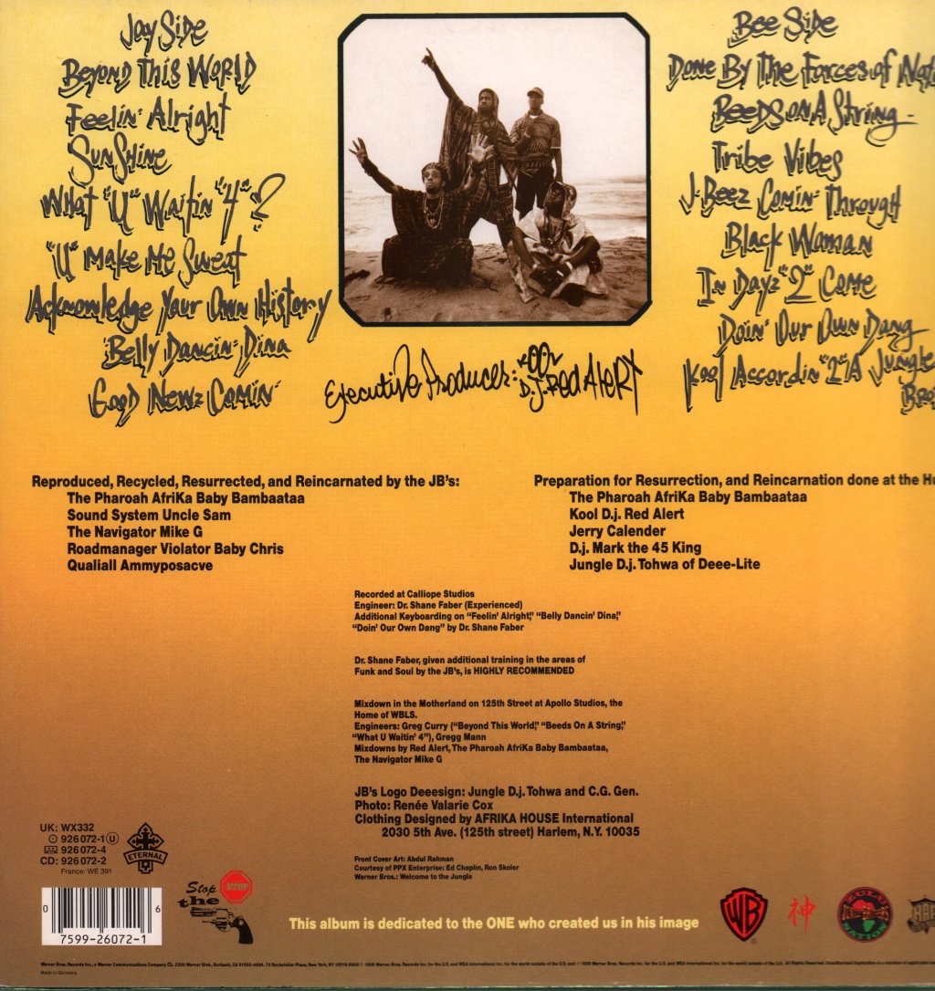 Jungle Brothers - Done By The Forces Of Nature - Lp