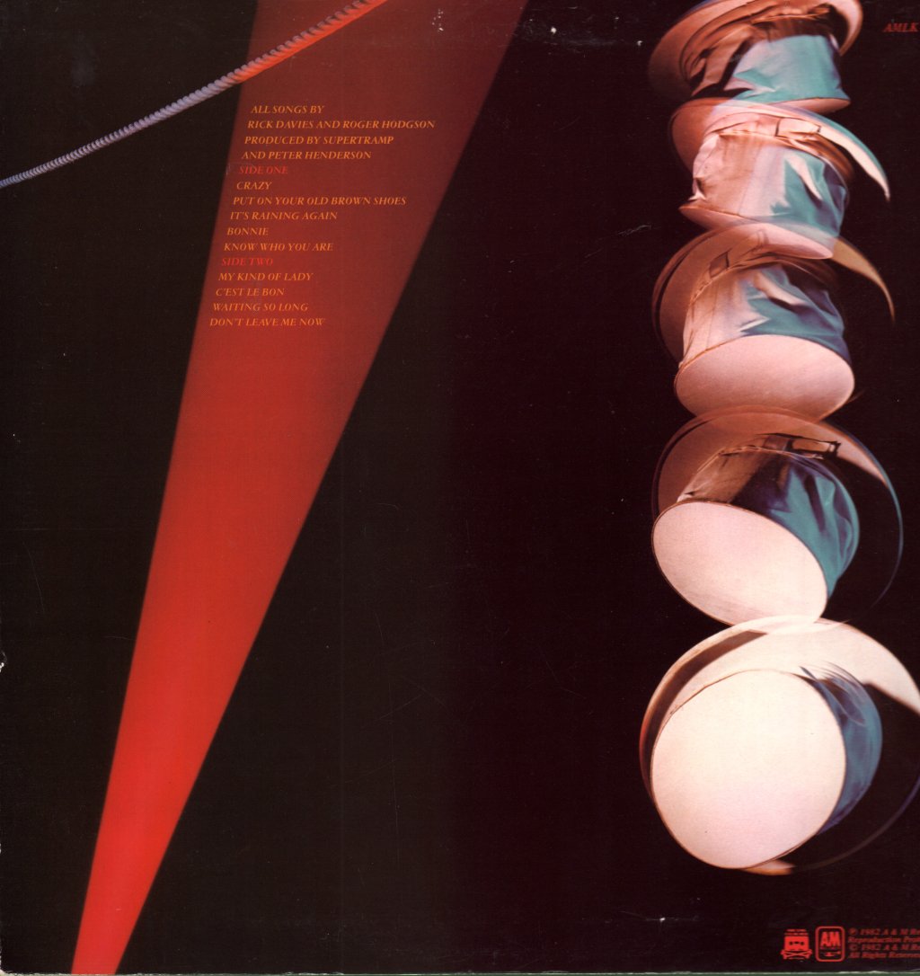 Supertramp - Famous Last Words - Lp