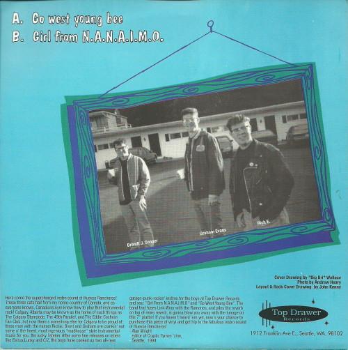 Huevos Rancheros - Go West Young Bee / Girl From N.A.N.A.I.M.O. - 7 Inch