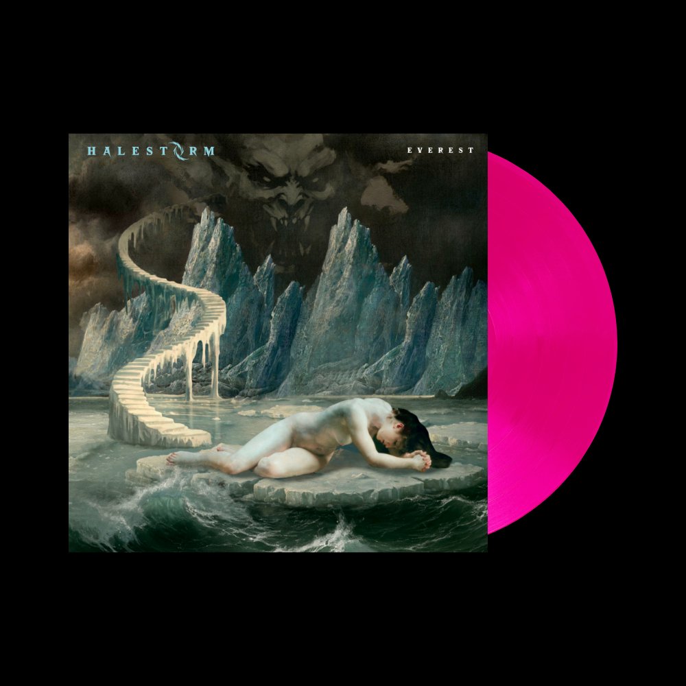 Halestorm ‎– Everest レコード ハードロックLP Vinyl HALESTORM - EVEREST - PINK COLOR - VINYL LP – Rock & Roll