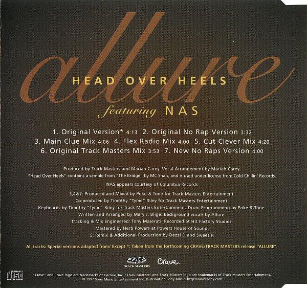 Allure featuring Nas - Head Over Heels - Cd