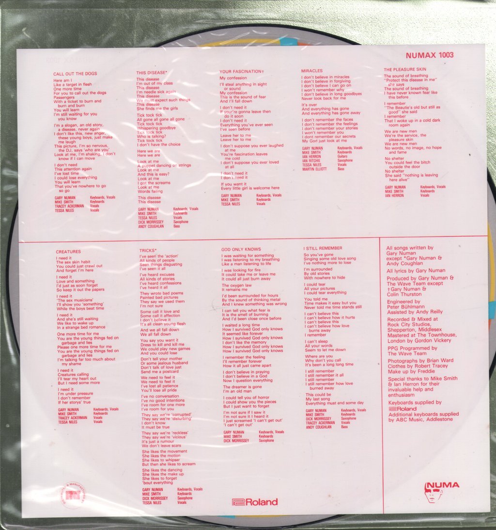 Gary Numan - Fury - Lp