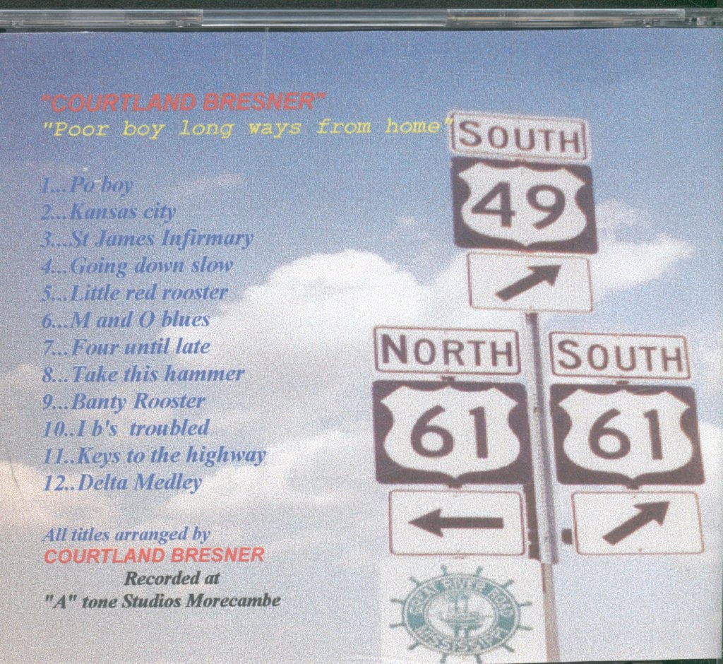 Courtland Bresner - Poor Boy Long Ways From Home - Cdr