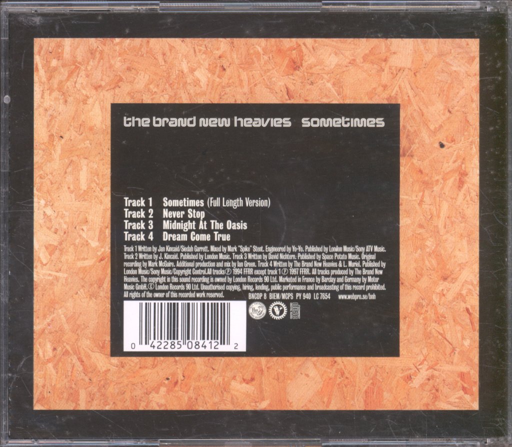 Brand New Heavies - Sometimes - Cd