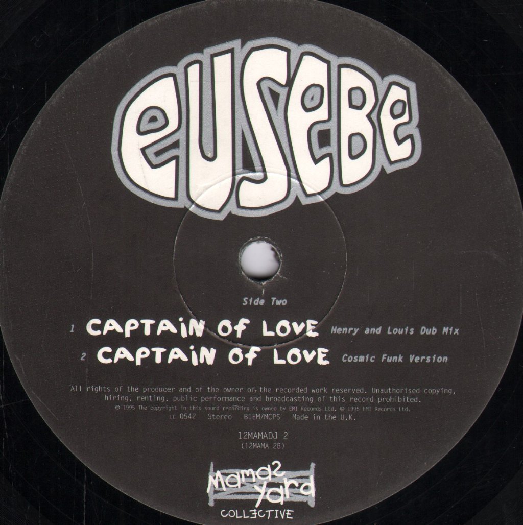 Eusebe - Captain Of Love - 12 Inch