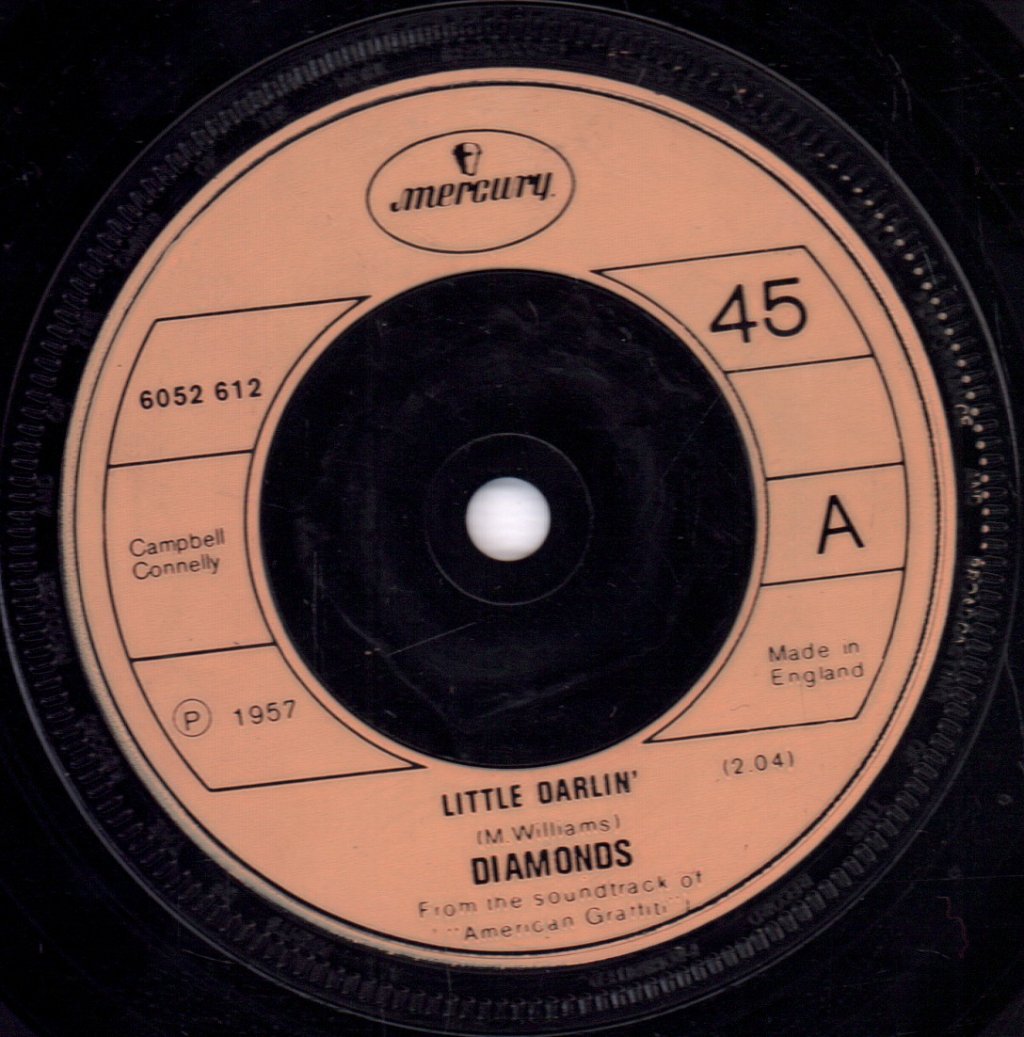 Diamonds - Little Darlin' - 7 Inch